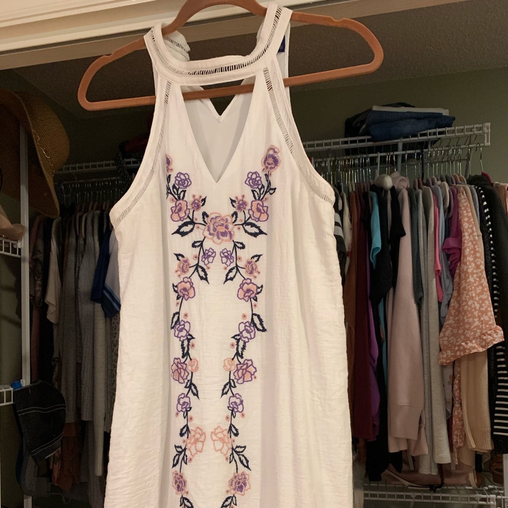 Cotton floral sundress